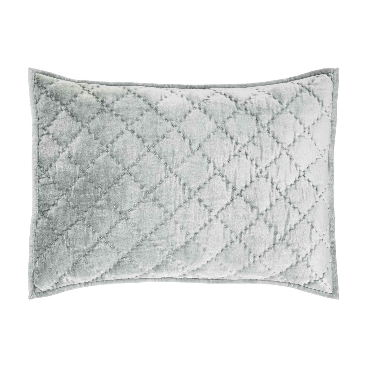 Clermont Diamond Velvet Quilt Sham