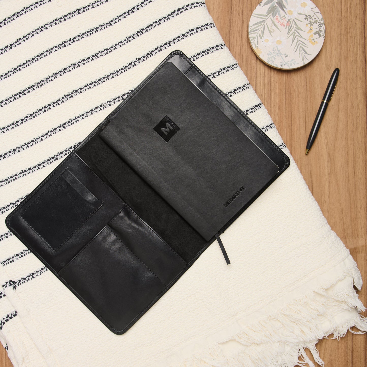 Theodore A5 Leather Journal Cover