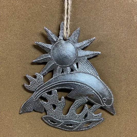 Dolphin in the Surf on a Sunny Day, Fair-trade 3 3/4