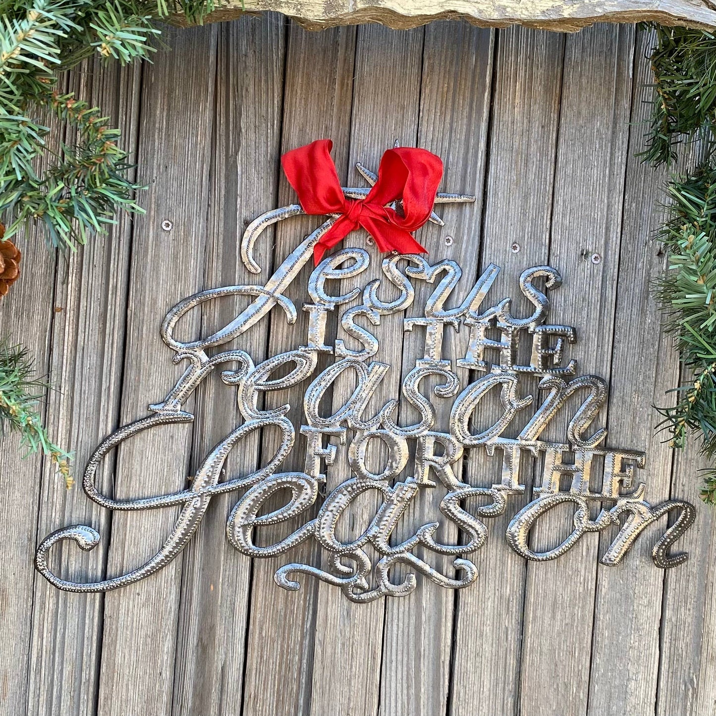 Christmas Home Decor, Jesus is the Reason for the Season