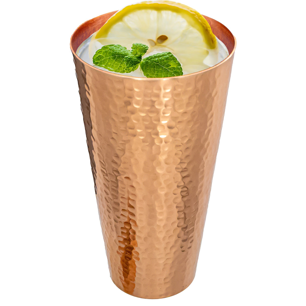 The Big Cup - Hammered Copper Tumbler