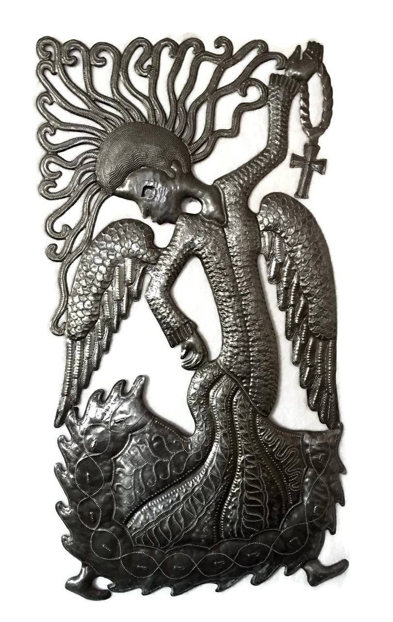 Flamenco Angel Metal Wall Art by Thenor Evenson 18" x 34"