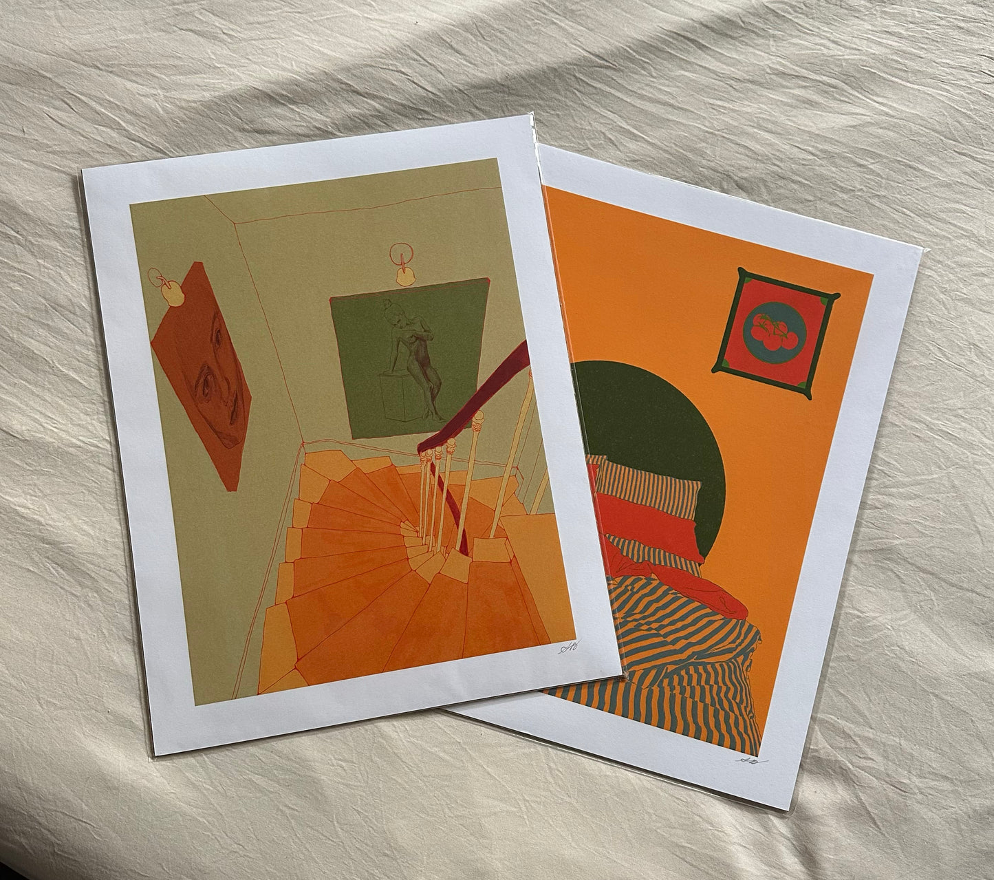 Dinner Print by Stephanie Browne