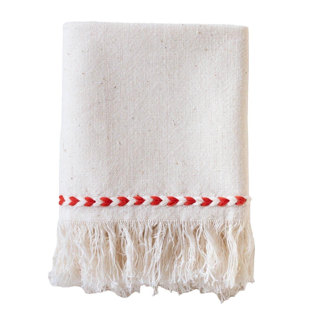 Red Braid Detail Napkin | Set of 2