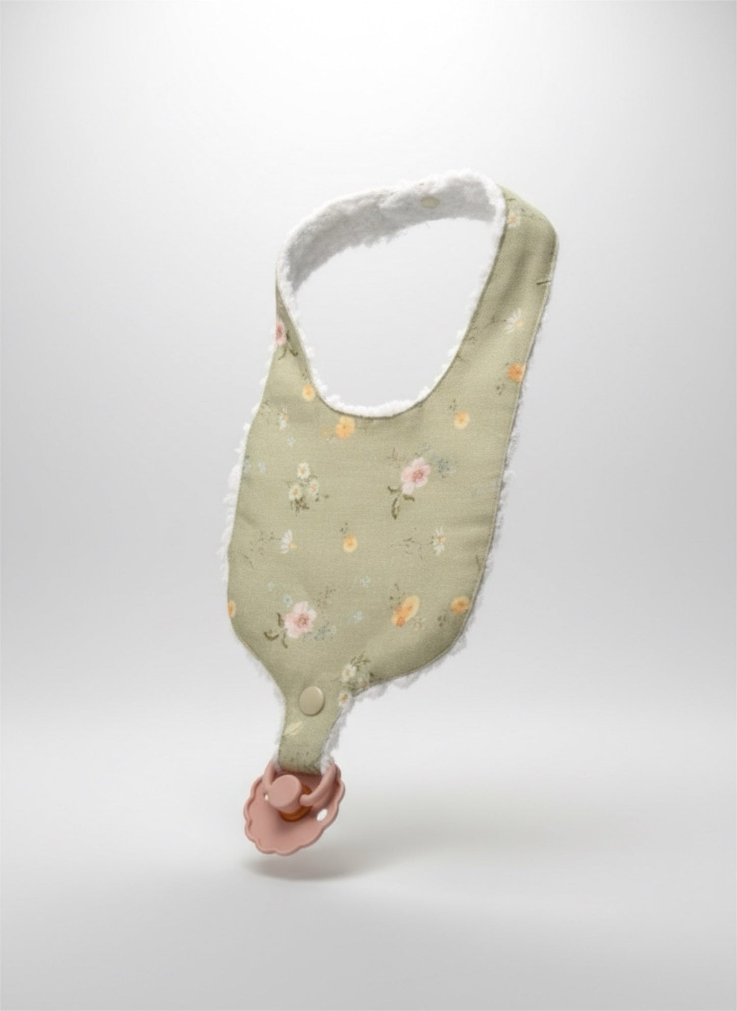 Sooth & Snap Pacifier Bib – Hedgerow Floral