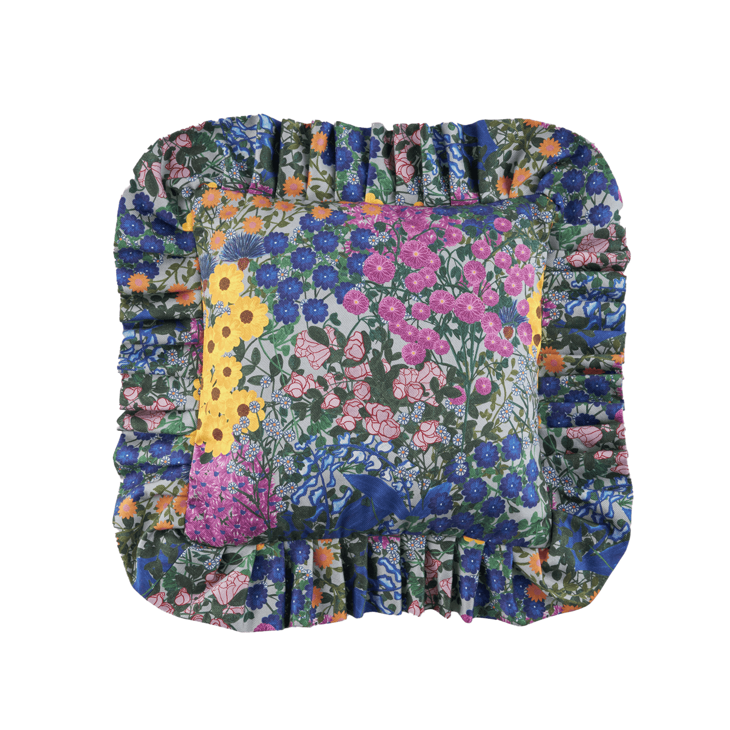 Ruffled Pillow Cover Pré Fleuri