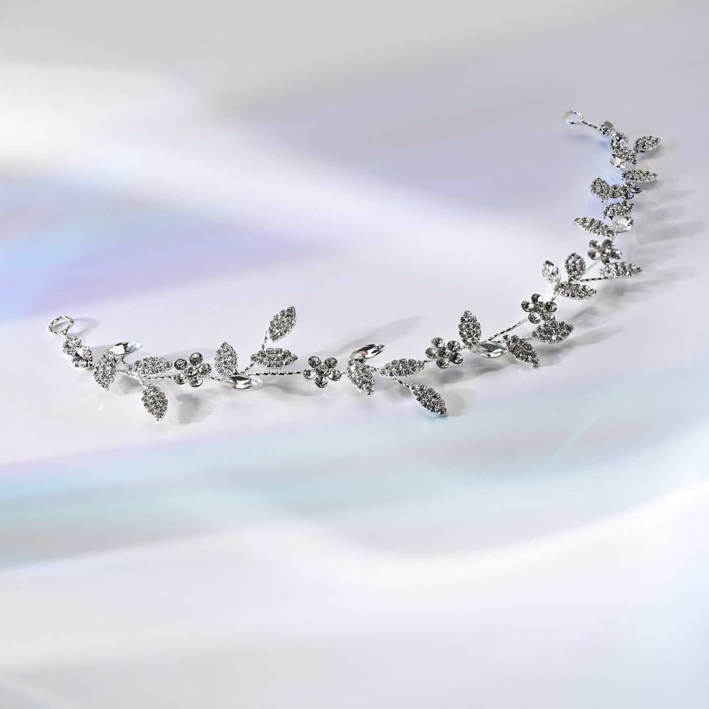 Ivy Bloom Headband in Sterling Silver