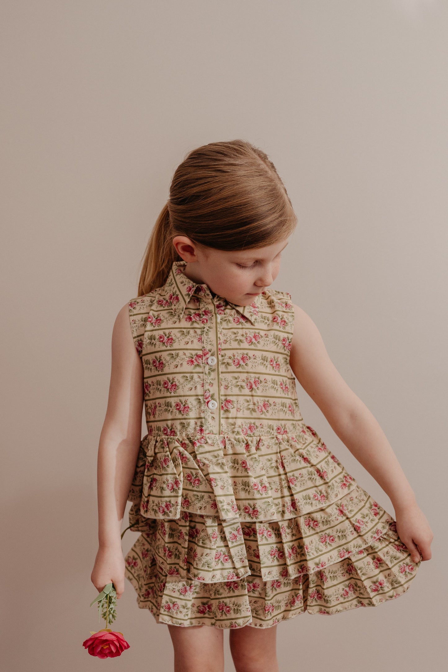 Antoinette Dress- English Rose