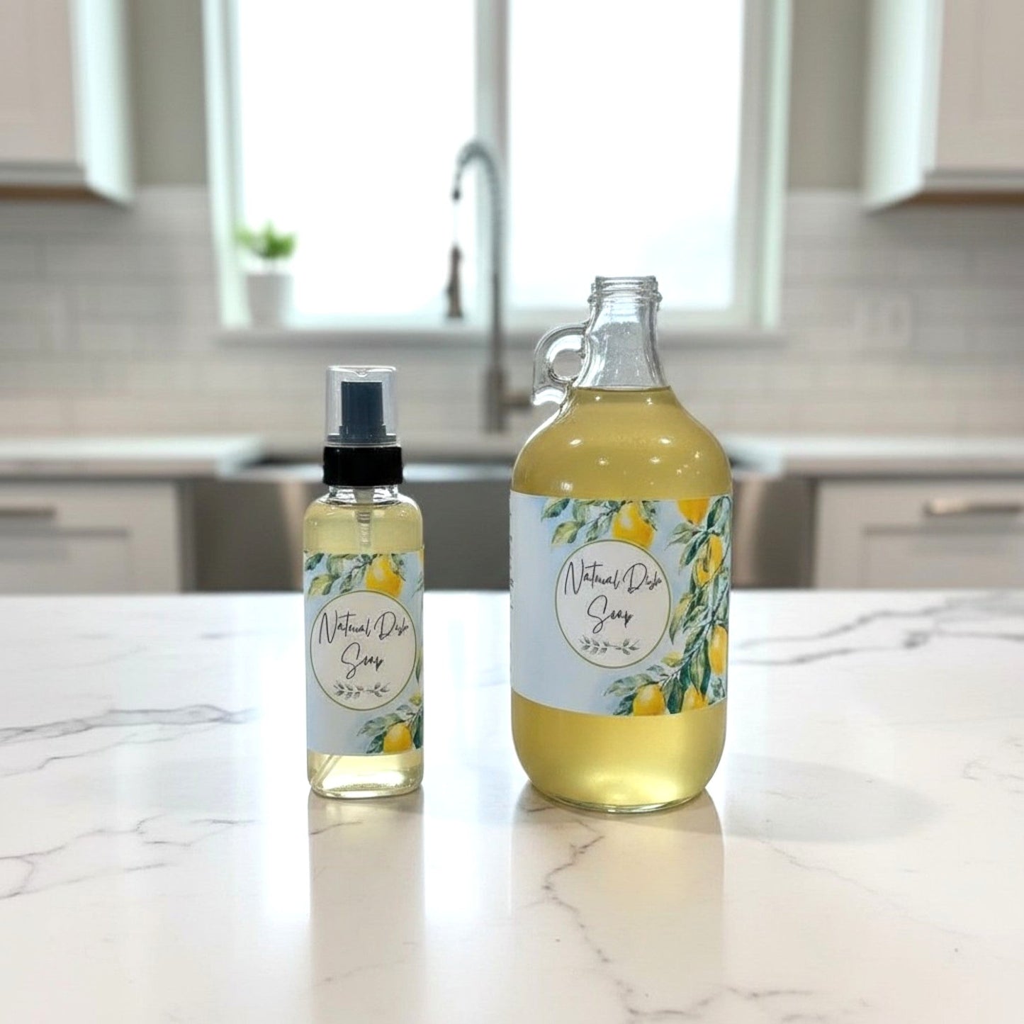 Butterfly & Bee Foaming Dish Soap Kitchen Refill Set