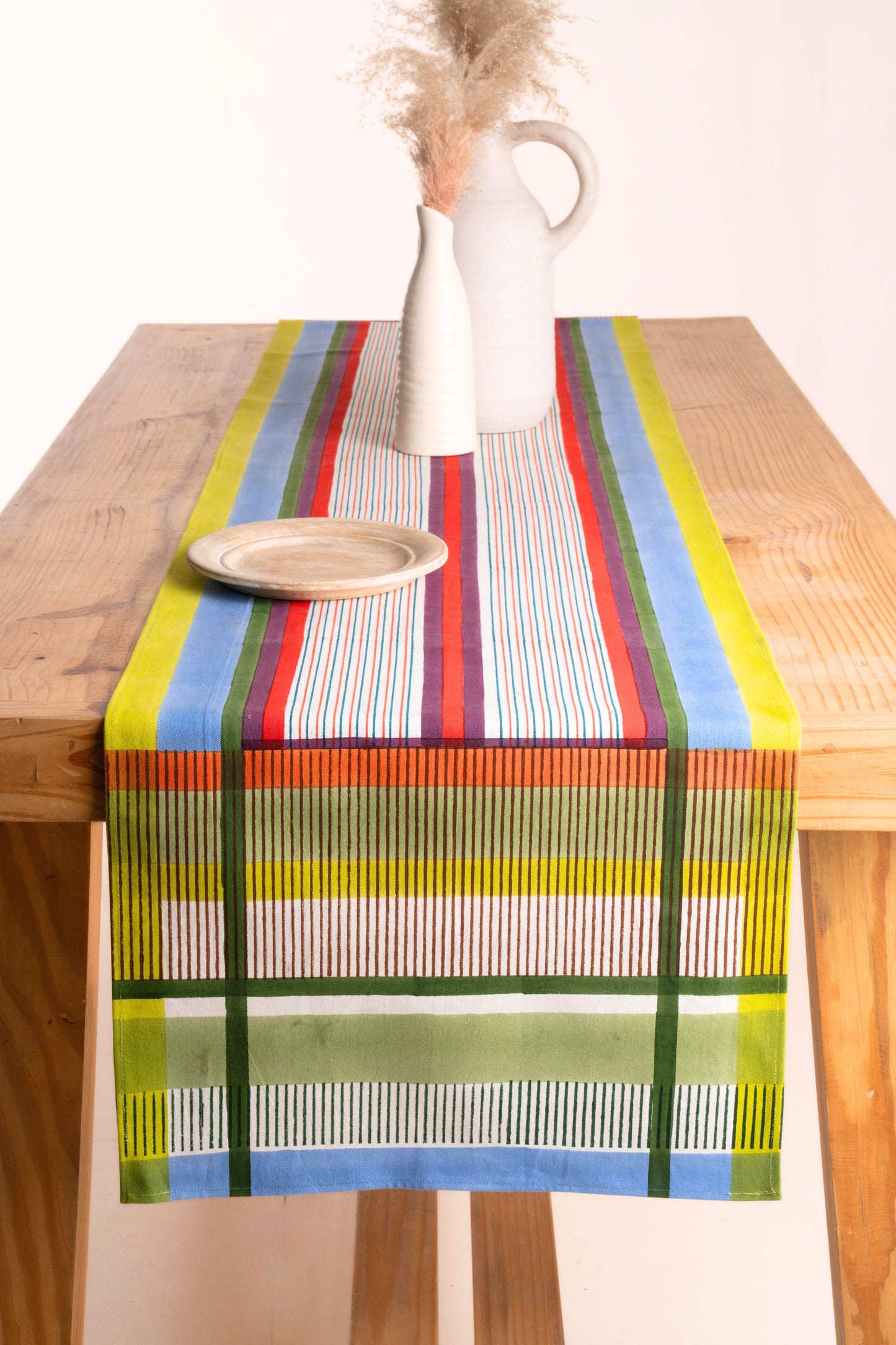 Modernist Striped Table Runner