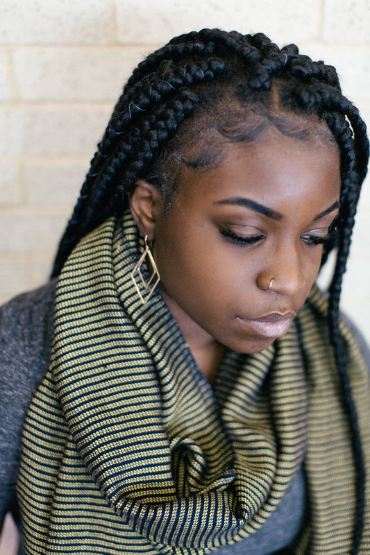 Rhombus Dangle Earrings