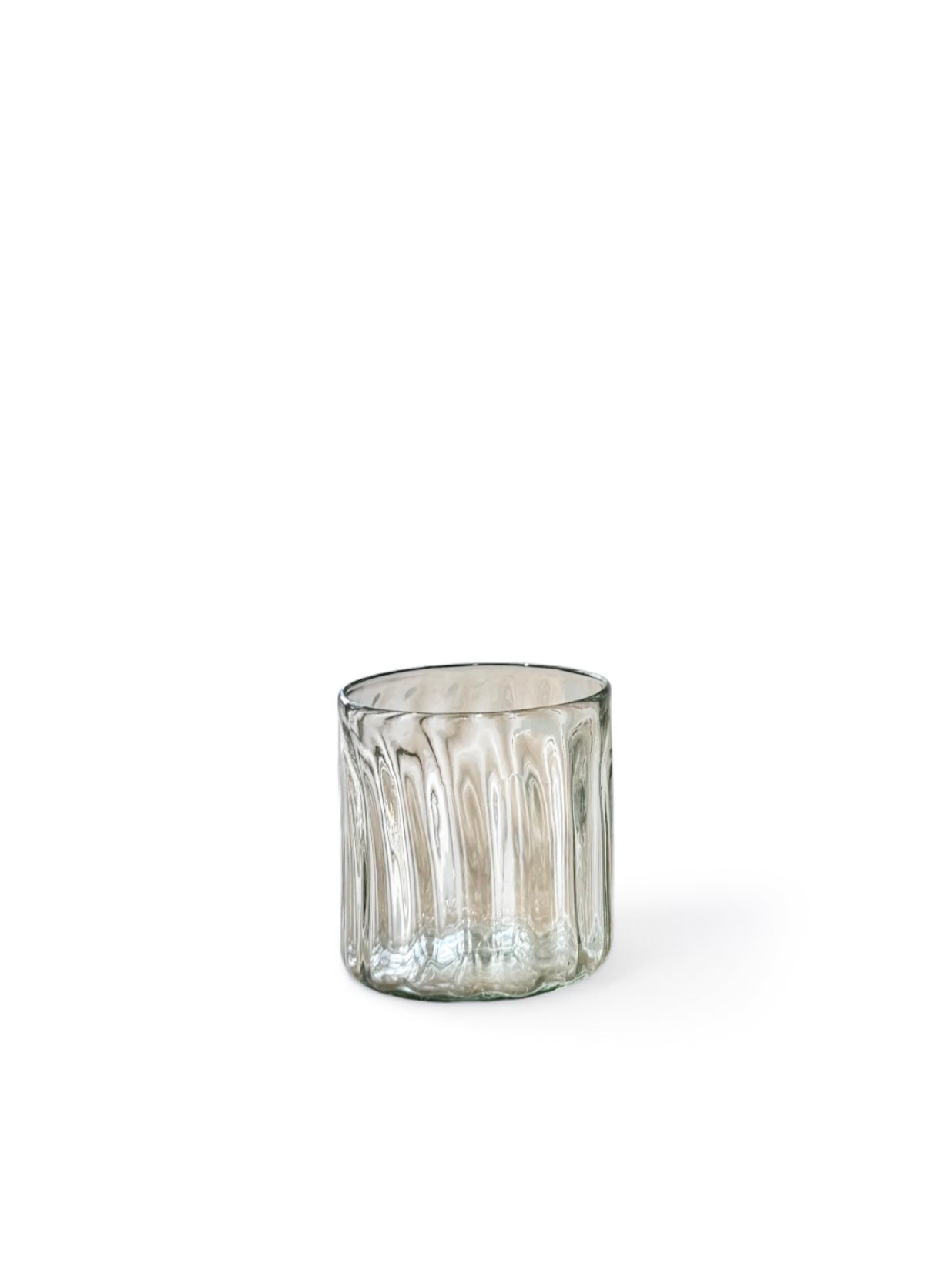 Handblown Fluted Tumbler, Set of 2