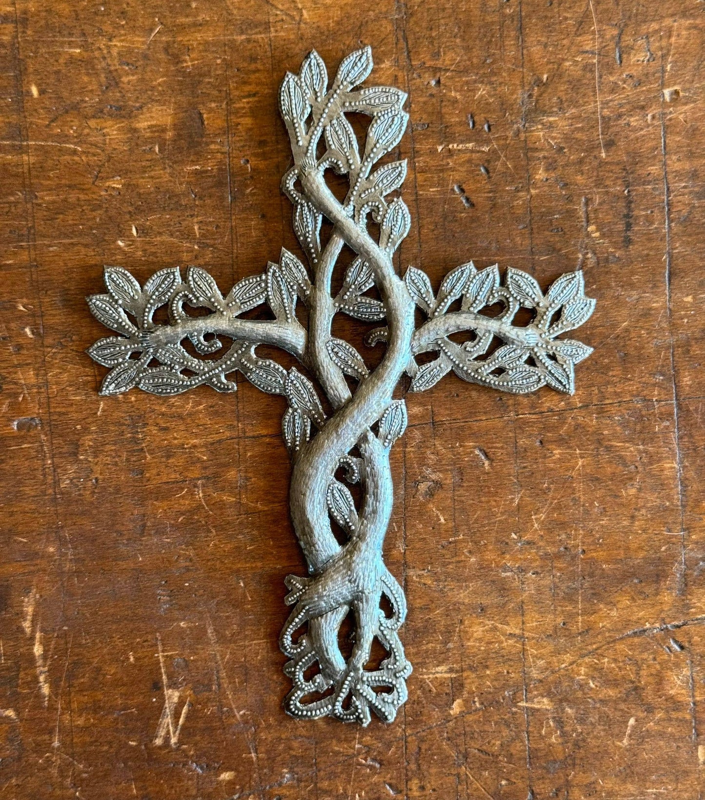 9.8" X 11.7" Wall Cross Religious Collection Gifts Handmade