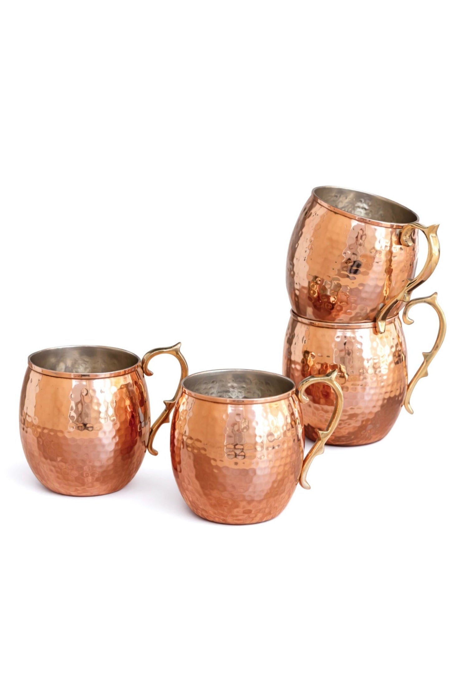 CMK Vintage Inspired Moscow Mule Mugs (Set of 2 or 4)