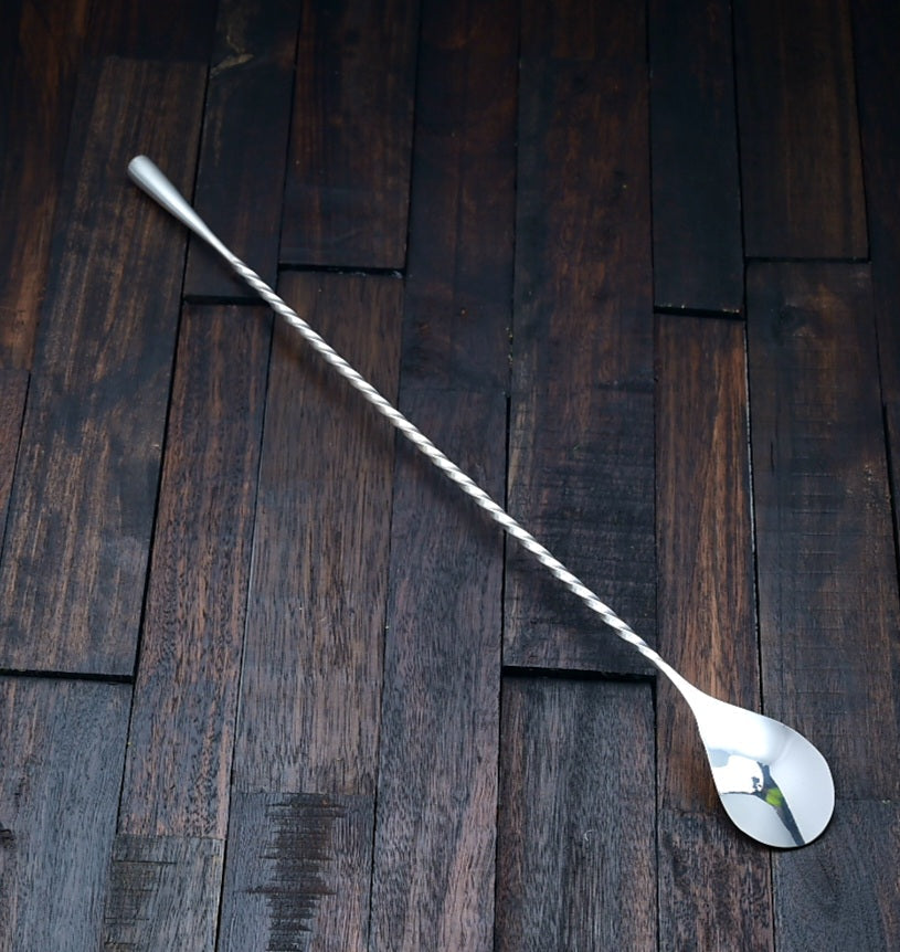 Prince of Scots Tear Drop Bar Spoon - Silver