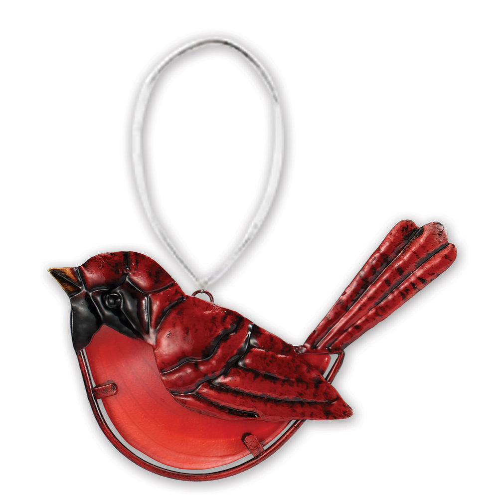 Whimsical Woodland Birds Ornaments - Set of 3