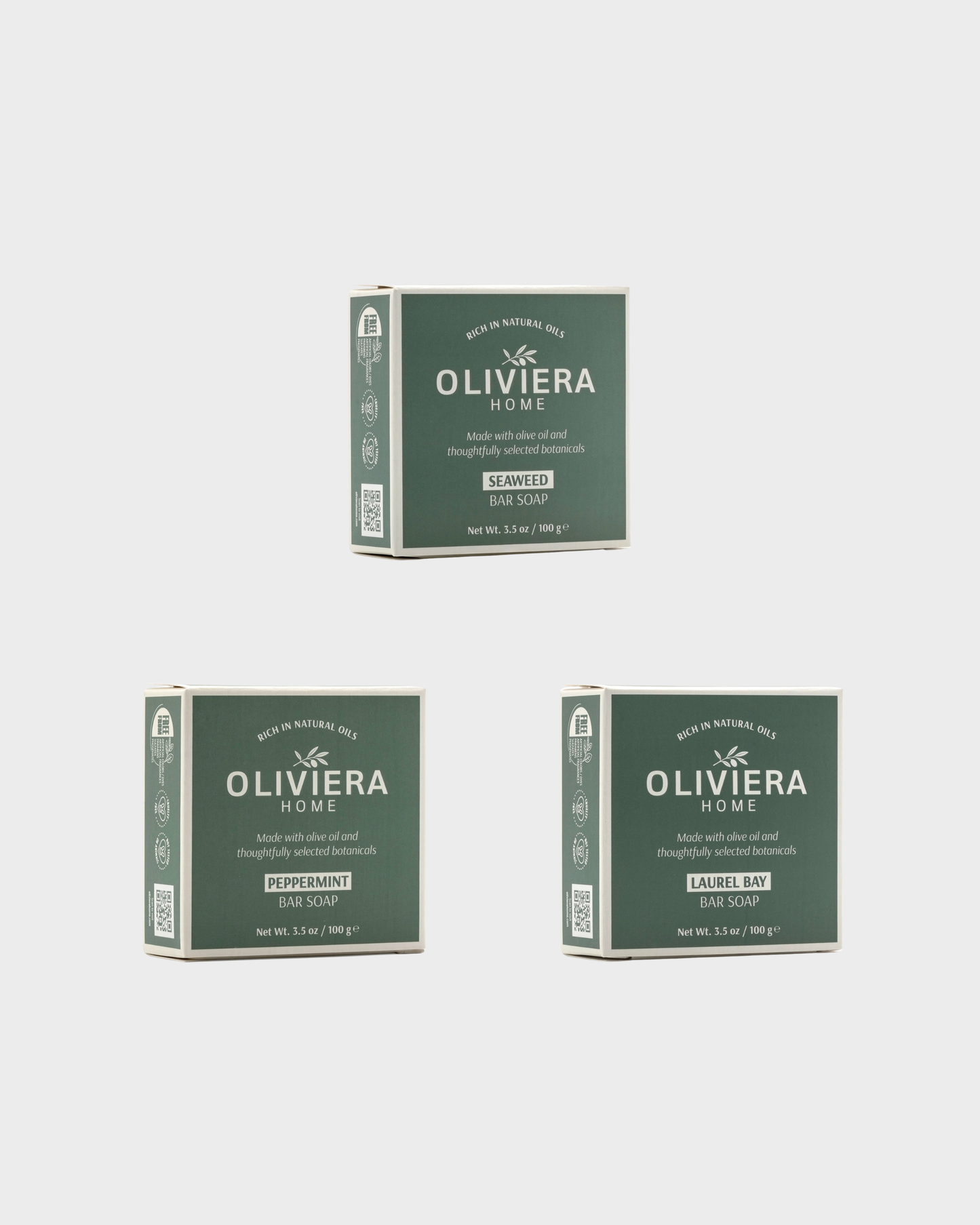 Coastal Herb Bar Soap Trio
