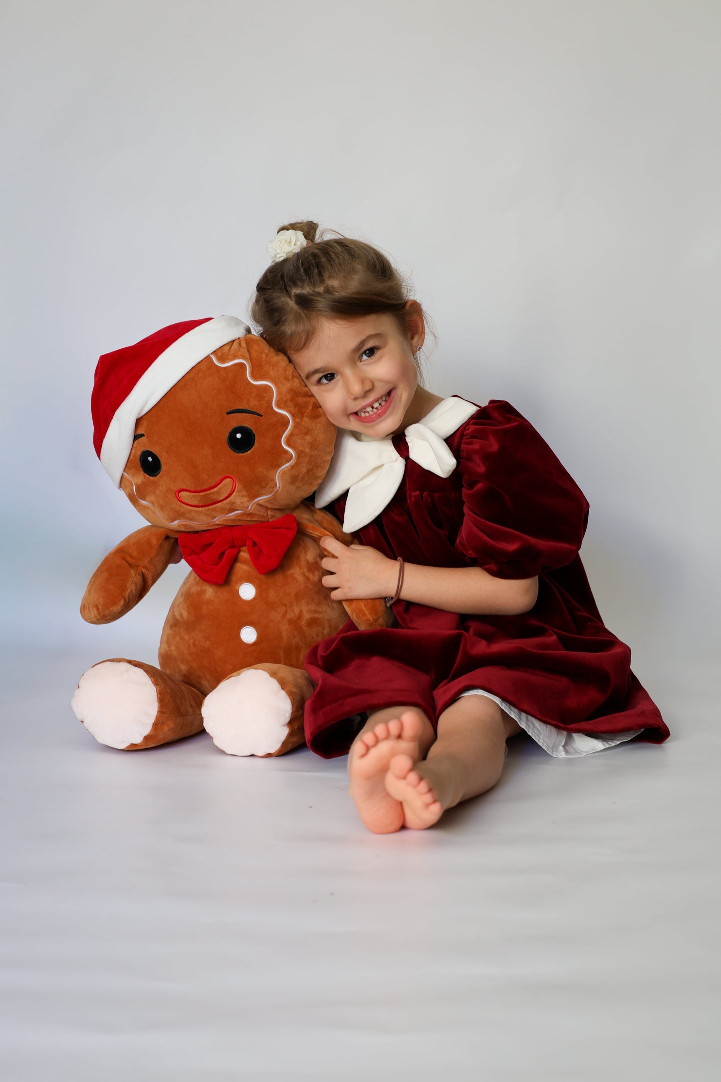 Rosemoor Dress |  Winterberry Red  Cotton Velvet