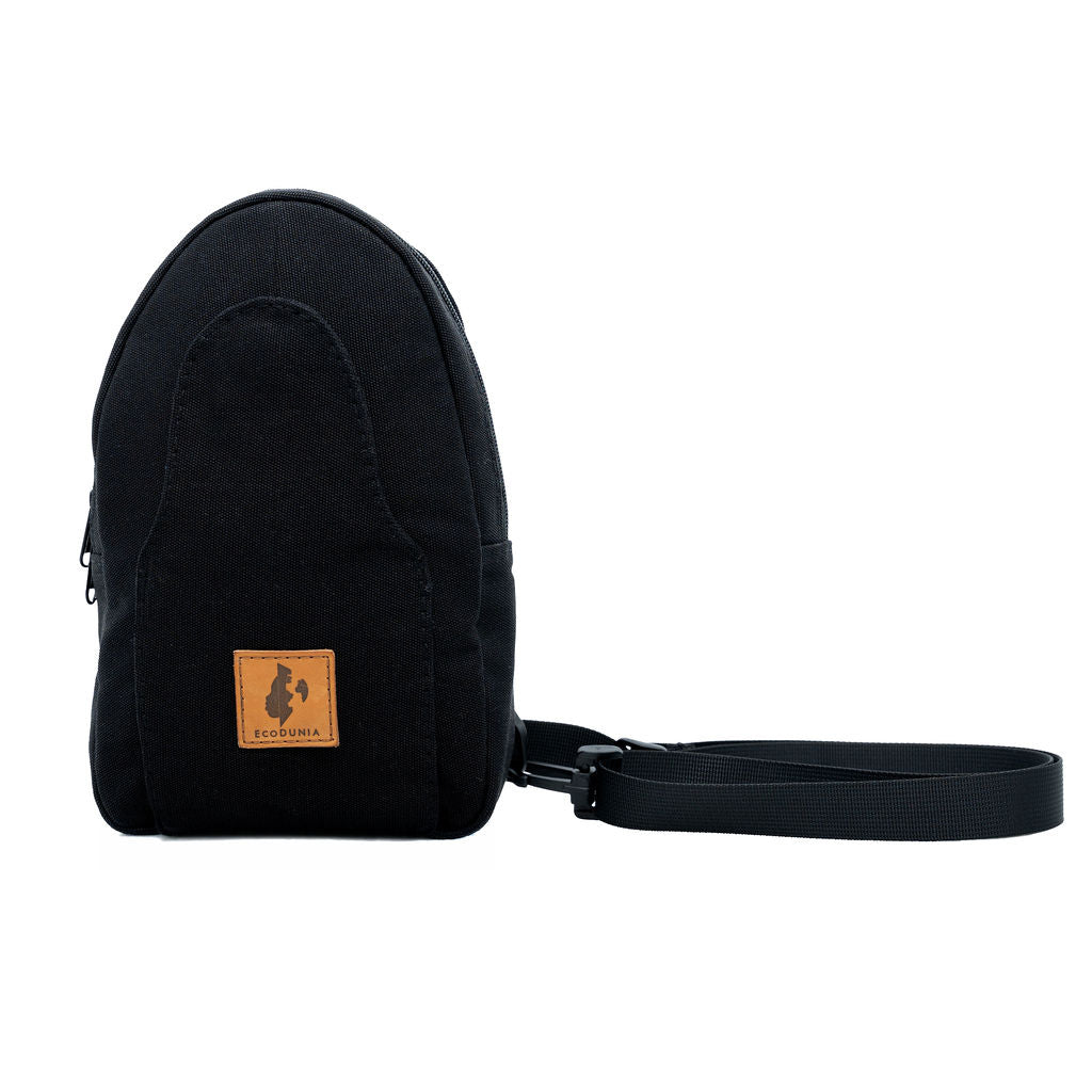 Canvas Crossbody Sling Bag for Women Men | Buru Small Sling Bag Chest Bag