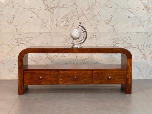 Solid Wood Darcy Media Unit