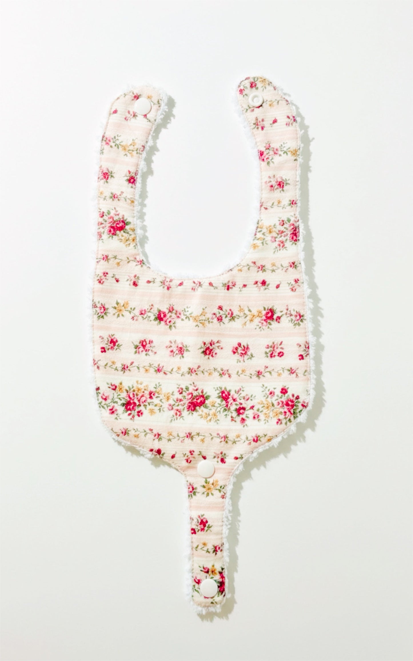 Soothe & Snap Pacifier Bib - Meadowlark Floral