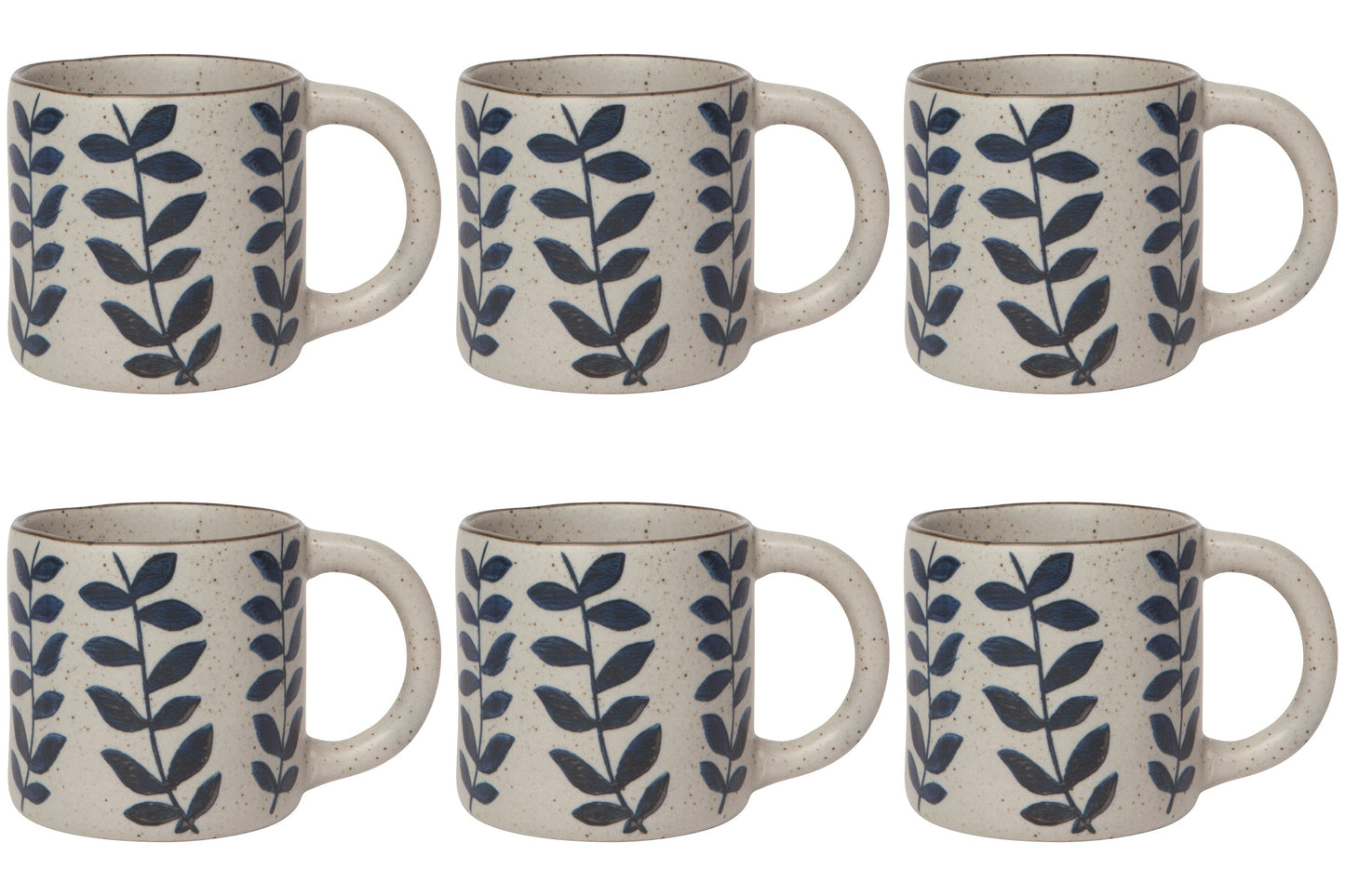 Set of 6 Vine Element Mug