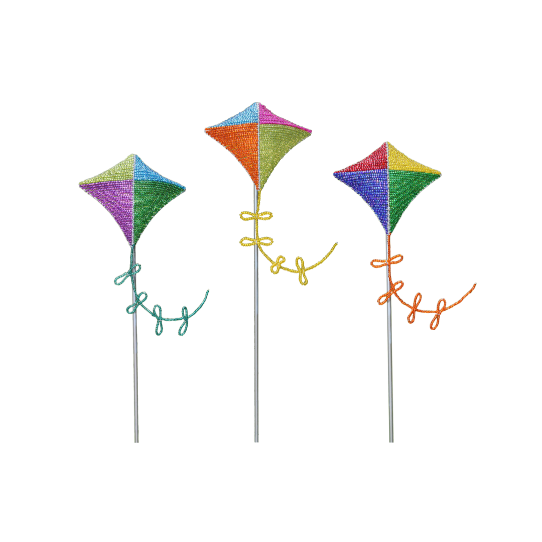 Kite Garden Stake (Set of 3)