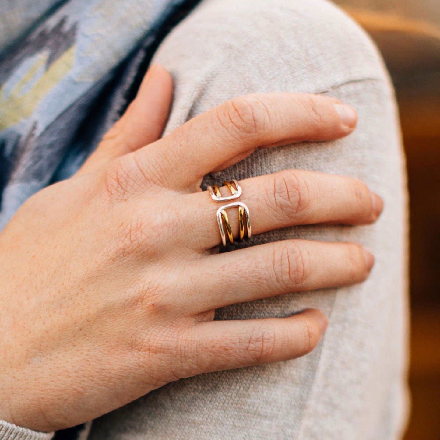 Crossed Paths Ring