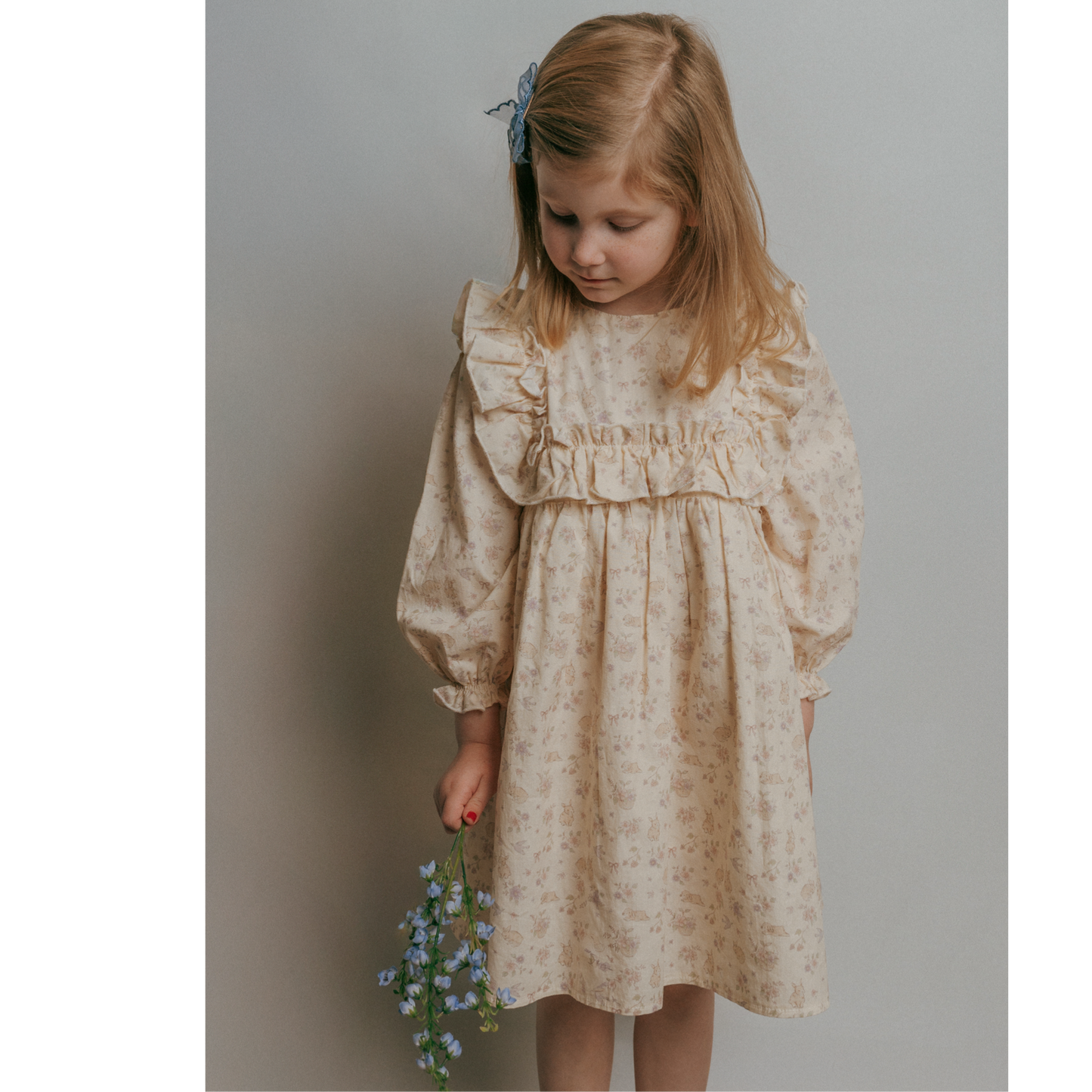 Neomi Dress - Woodland Bunny