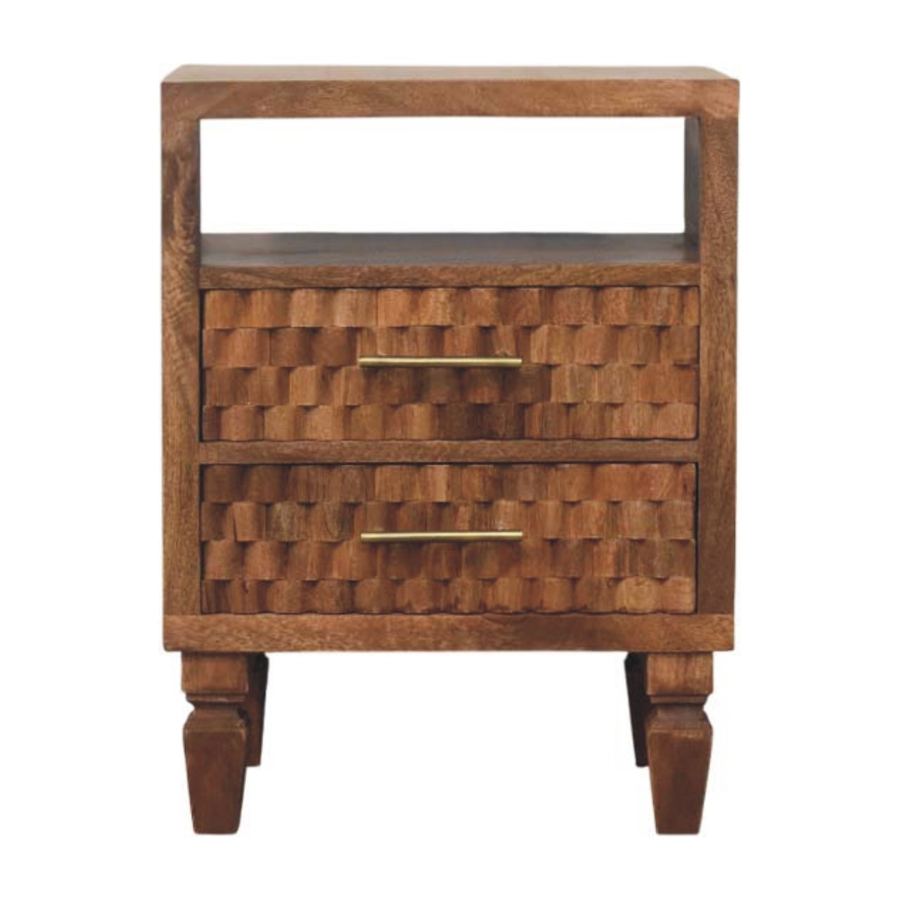Solid Wood Arno Bedside Table