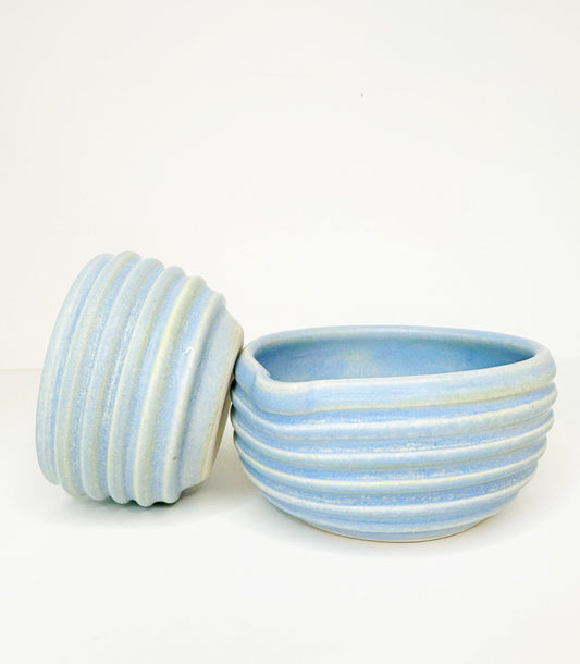 HUNNY MATCHA BOWL SET. Blue (Whisk & Mini Bowl included)
