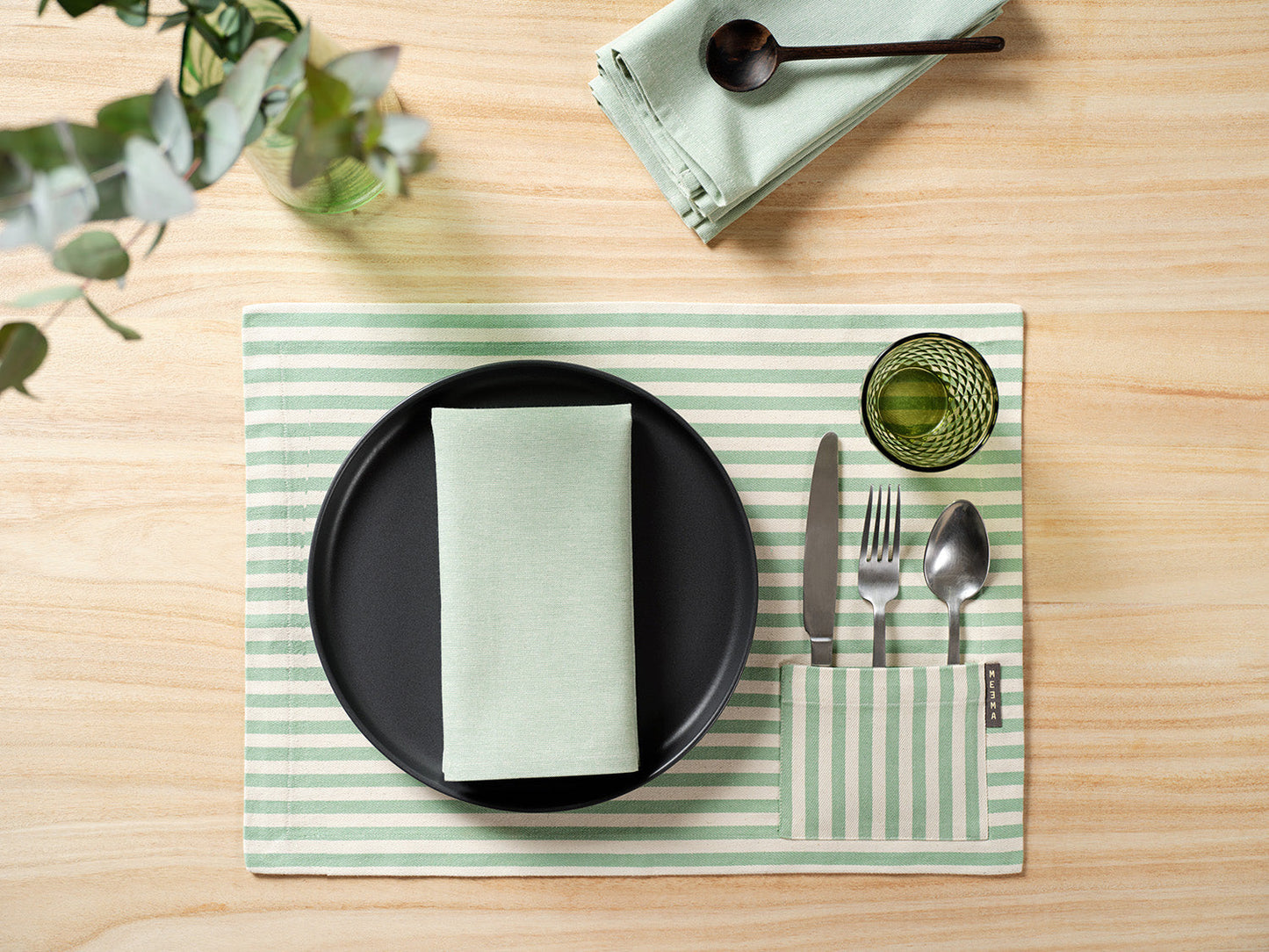 Cotton Cloth Placemats, Set of 4