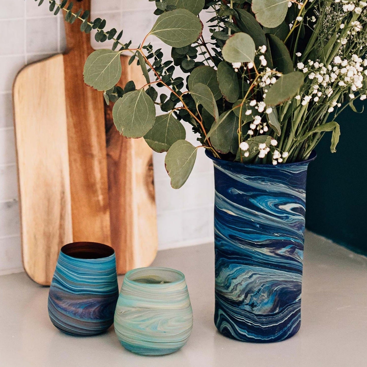 Phoenician Glass Vase
