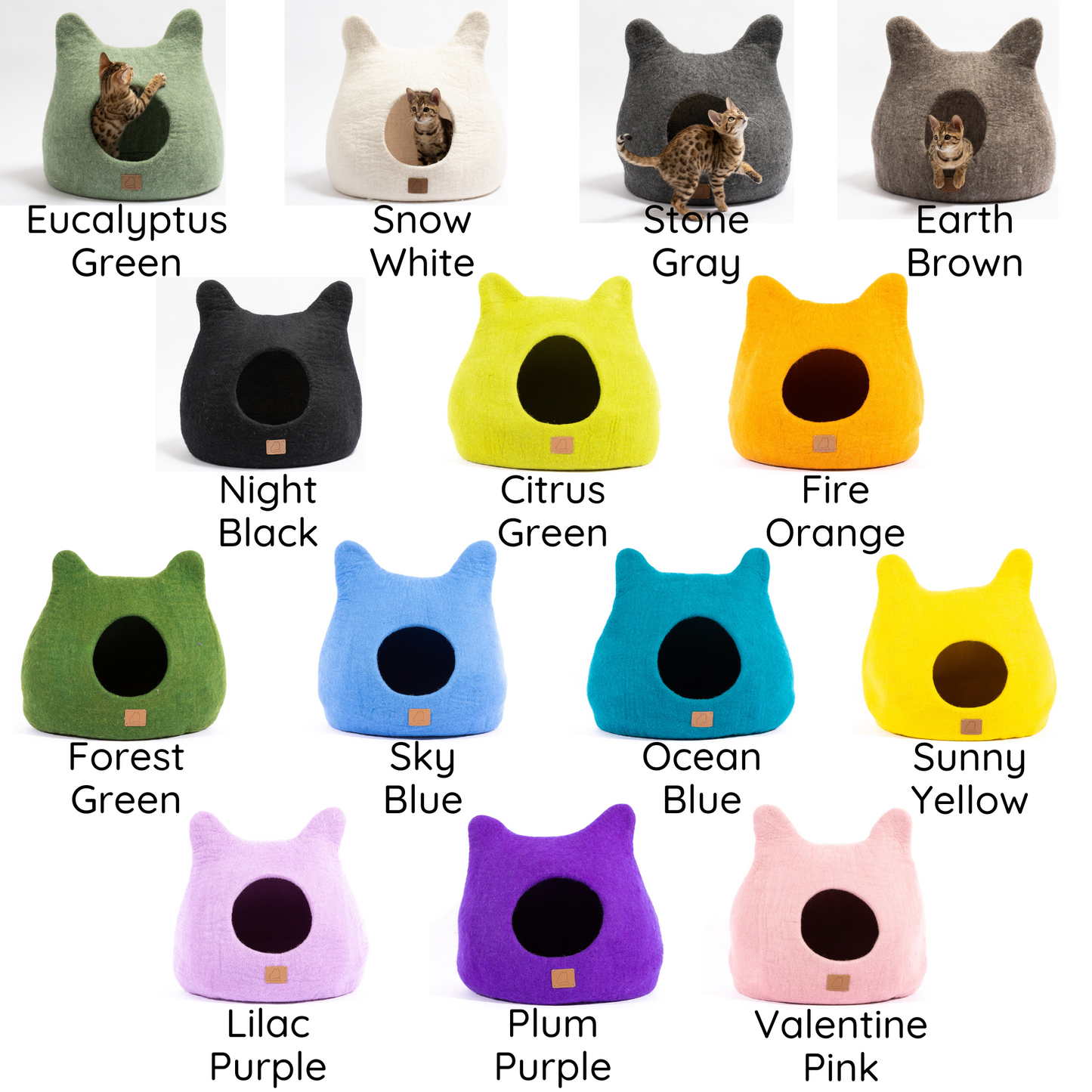 Whimsical Cat Ear Cave Bed