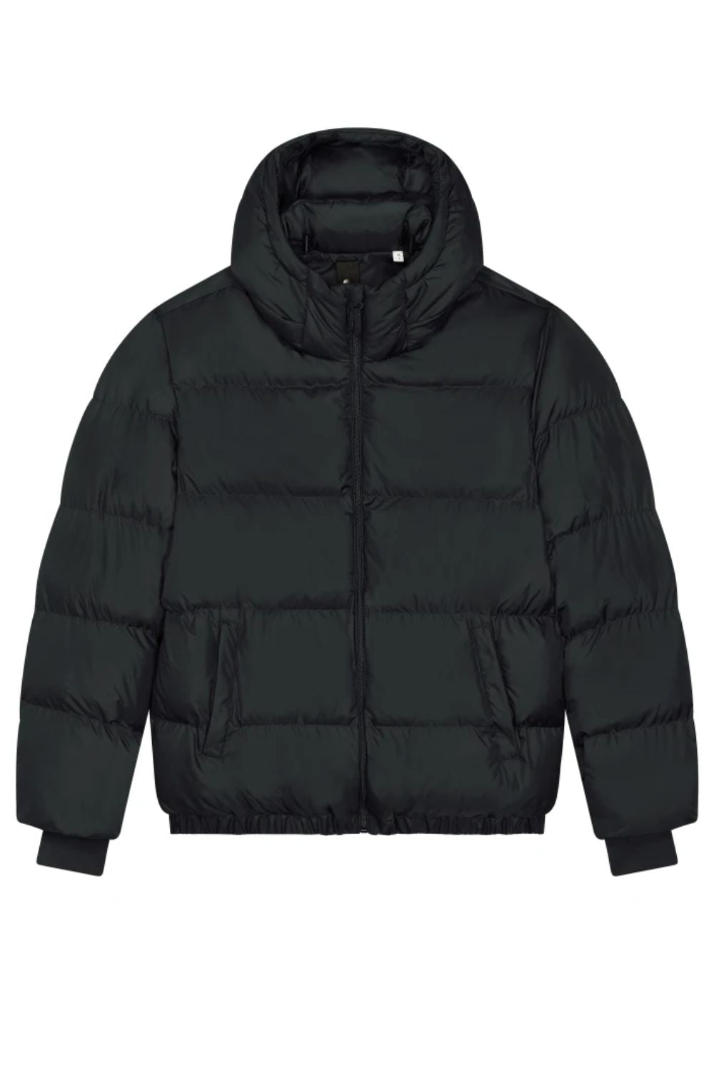 Anorak acolchado materiales reciclados - Negro
