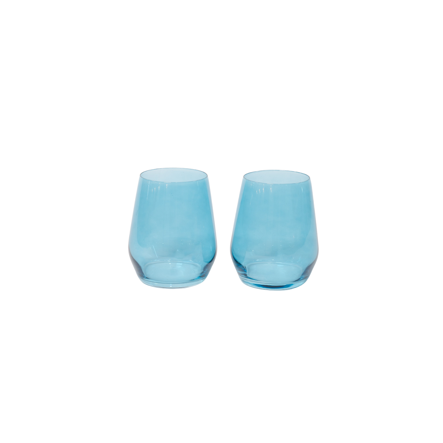 Blue Lagoon - Colored Wine Glass