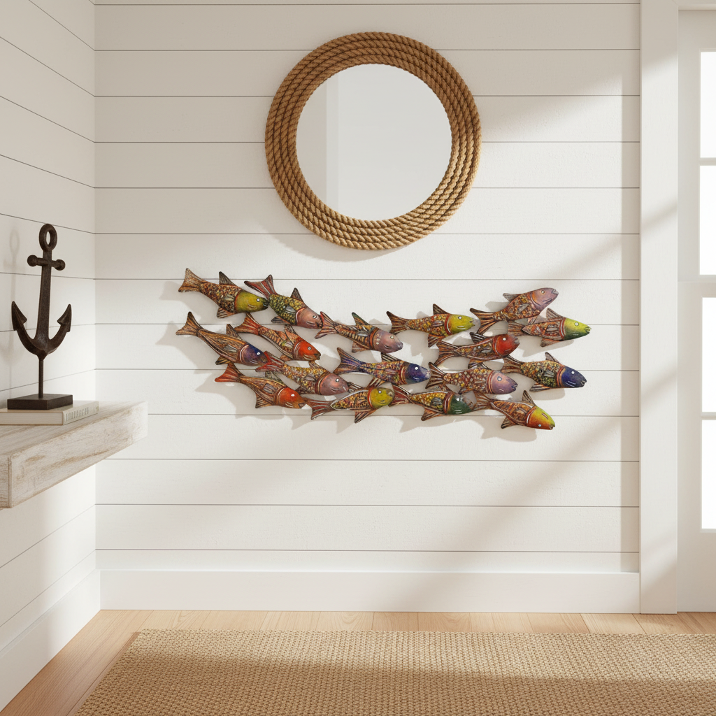 Painted Schooling Fish