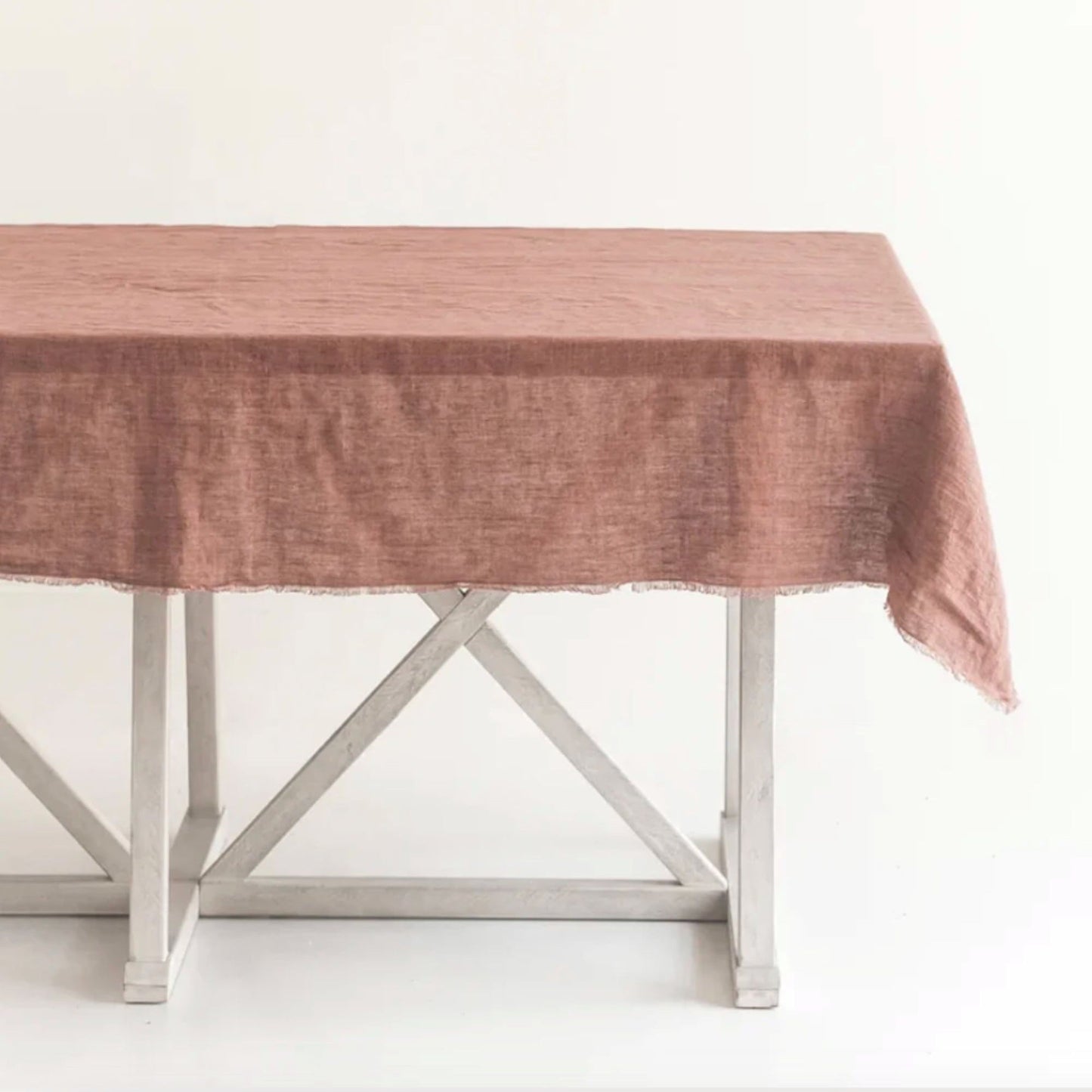 Stone Washed Linen Tablecloth