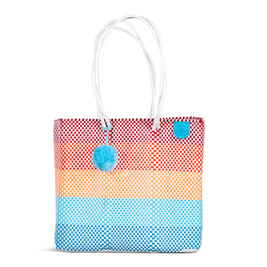 Sunrise Woven Tote