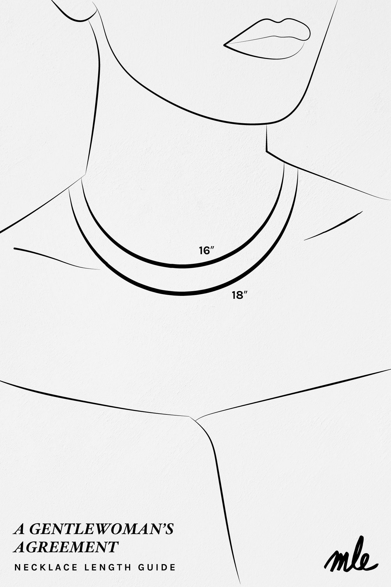 Gentlewoman's Agreement® Necklace in Silver