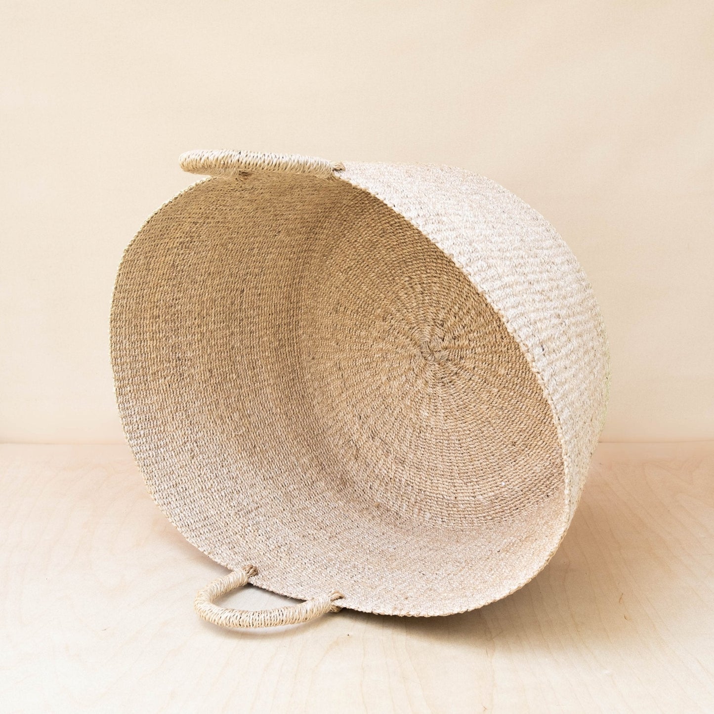Large Round Woven Basket - Modern Baskets | LIKHÂ