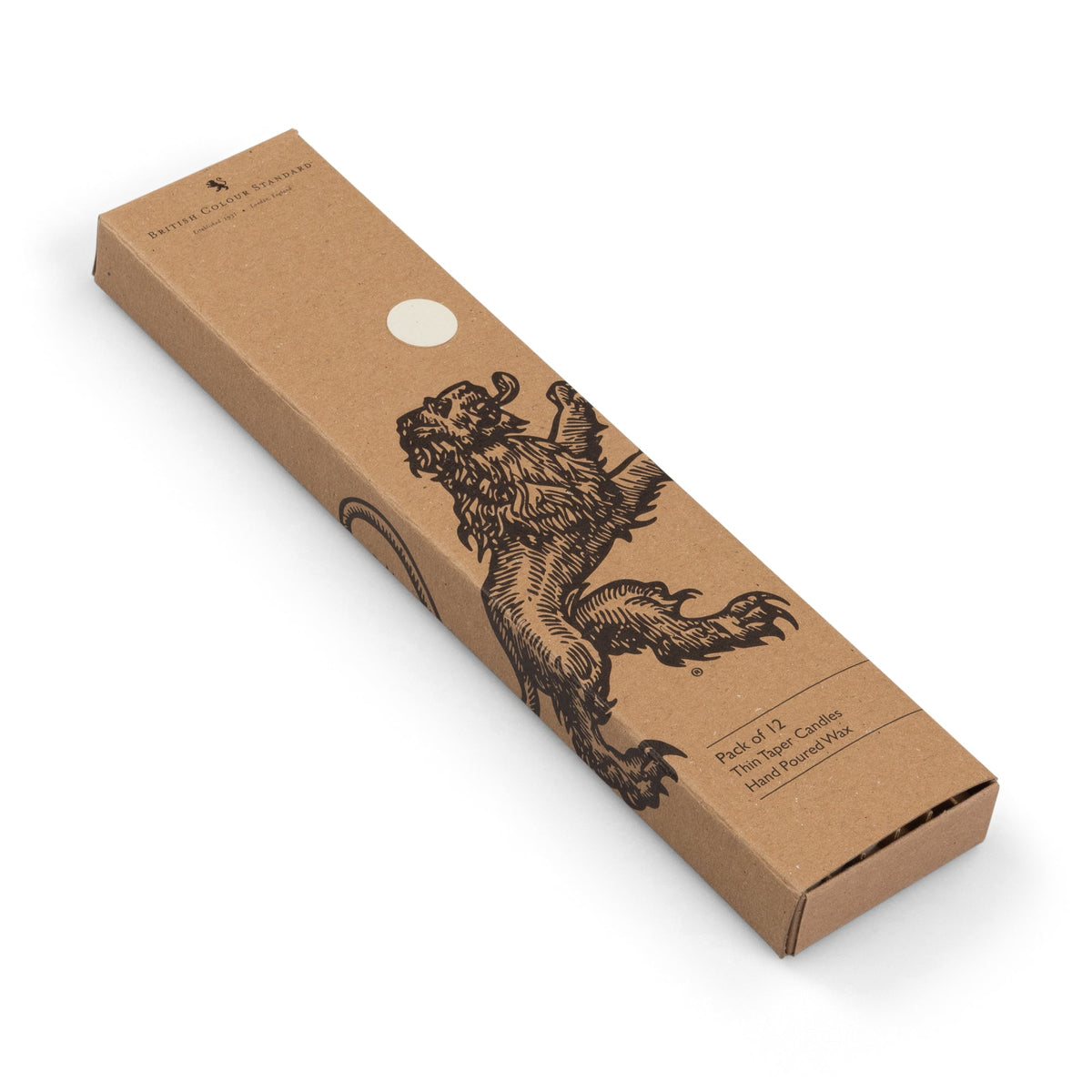 Thin Taper Candles - Saffron