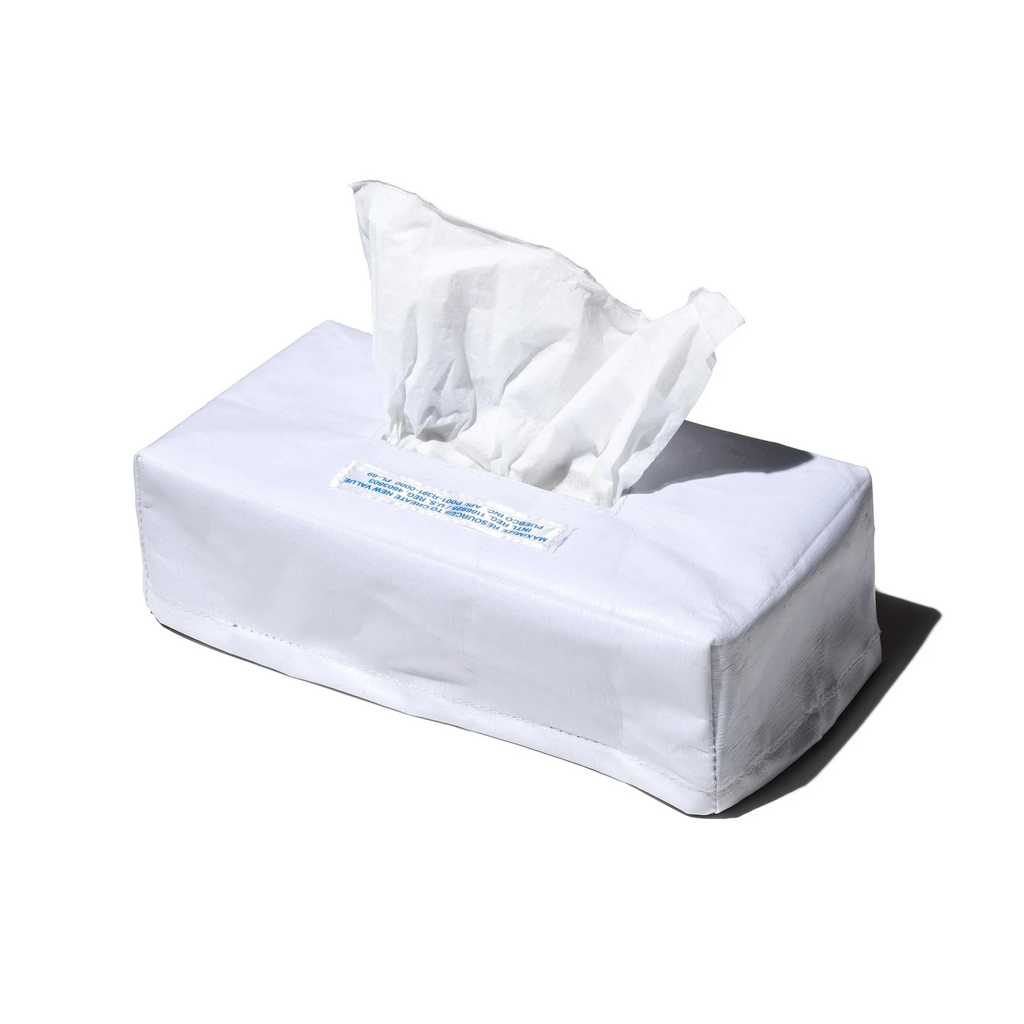 Emergency Tissue Box Cover / White