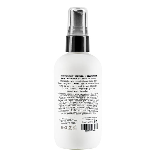 Vanilla + Grapefruit Hair Detangler