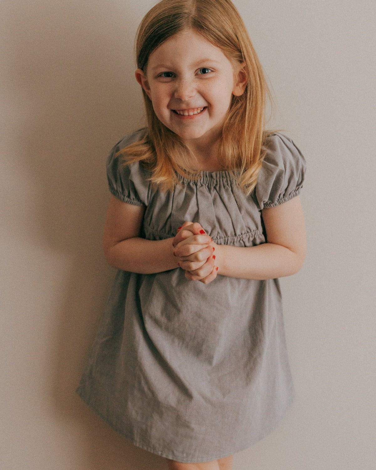 Kennedi Dress- Muted Purple| Short Sleeve