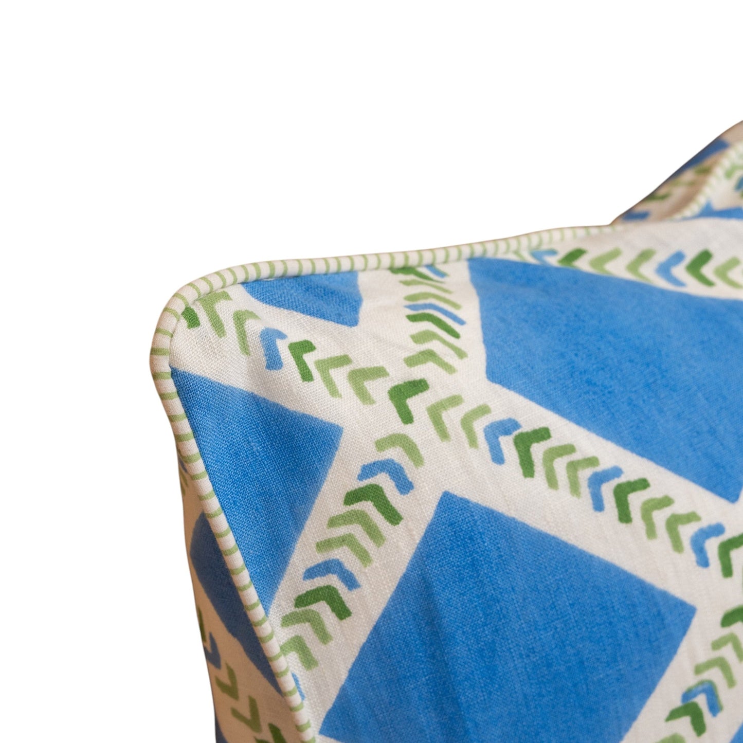 Mithya Linen Pillow Cover - Blue
