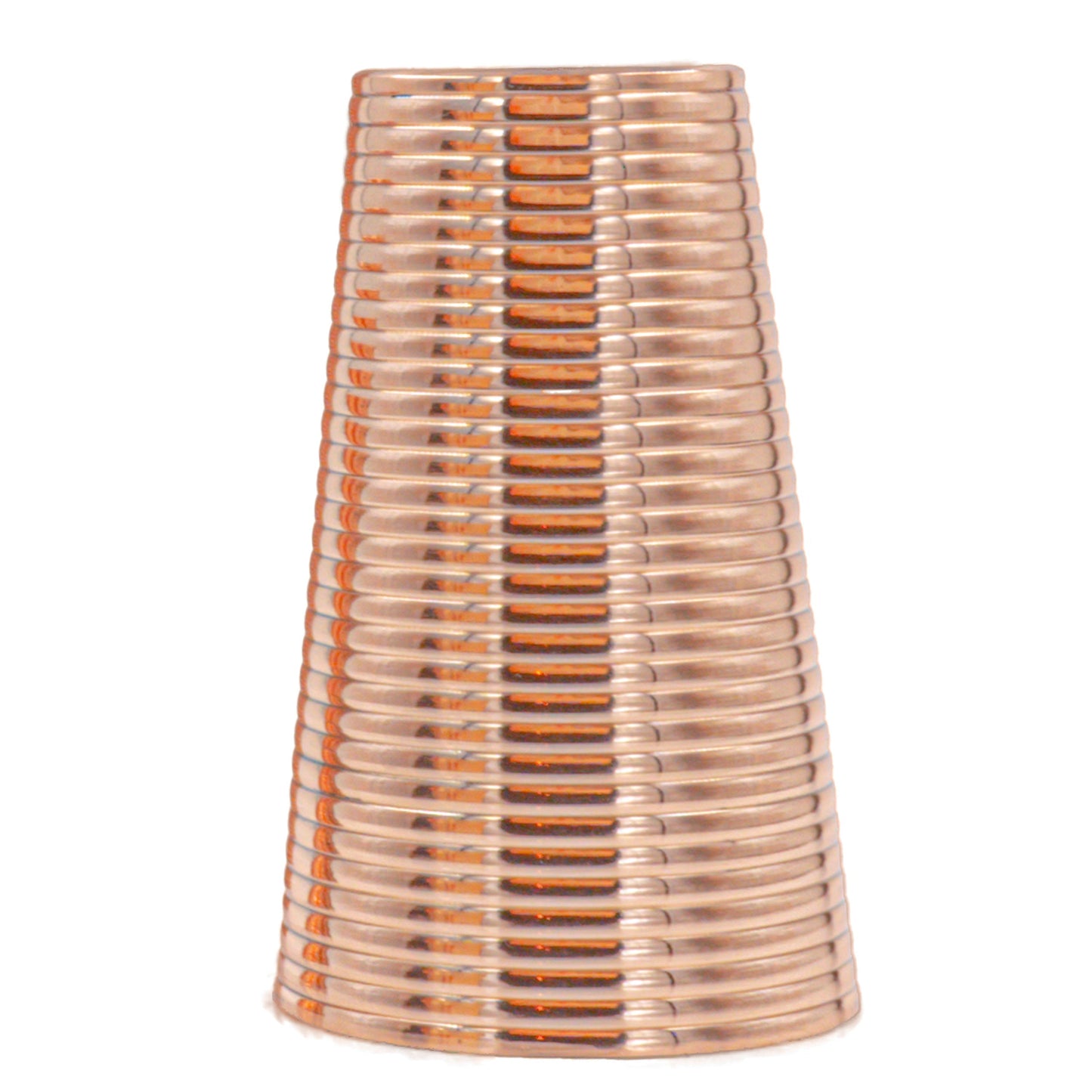 Fluted Copper Tumbler