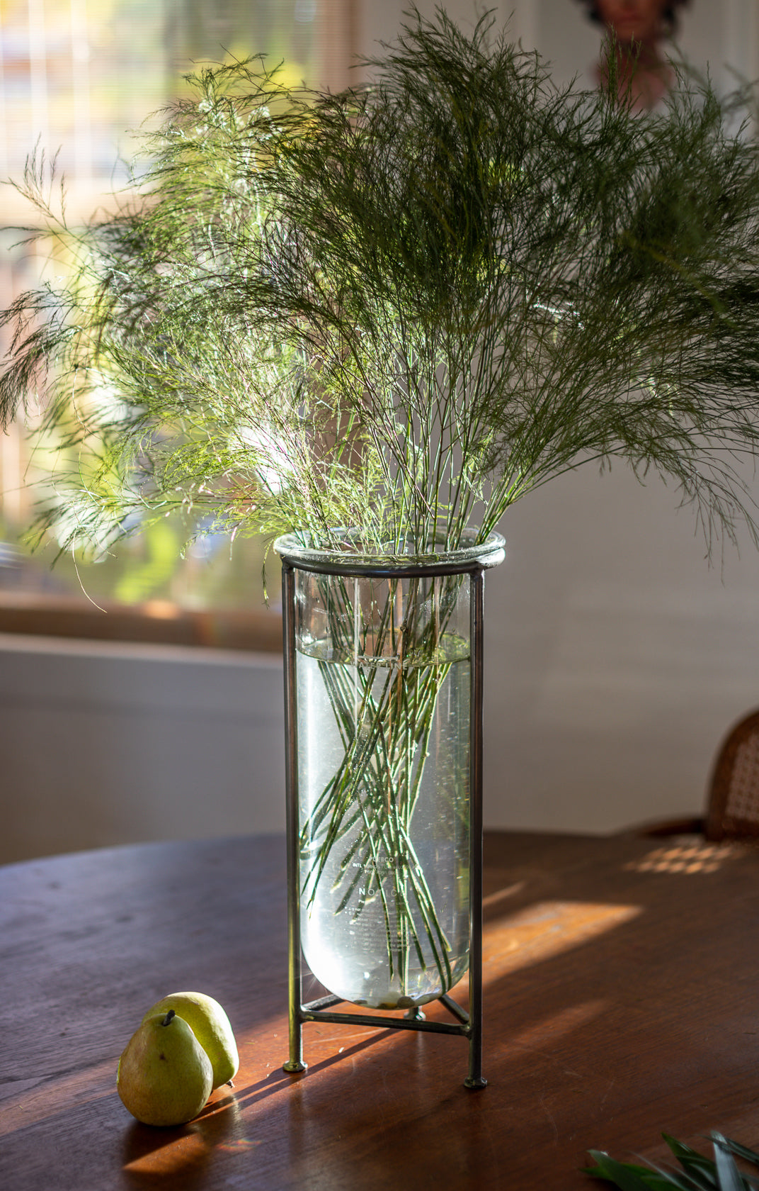 Glass Tube With Stand