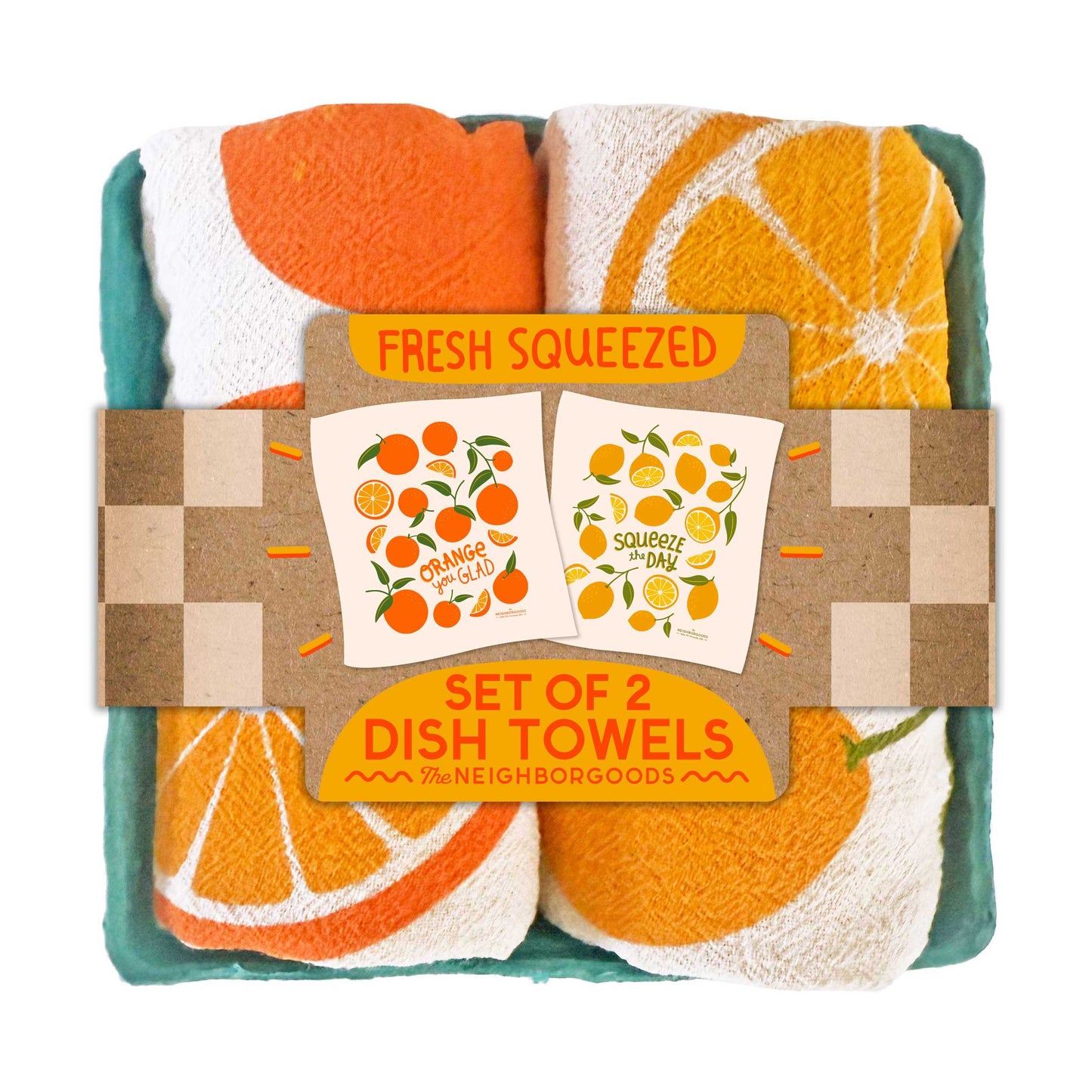 Fresh Squeezed - Dish Towel Set of 2