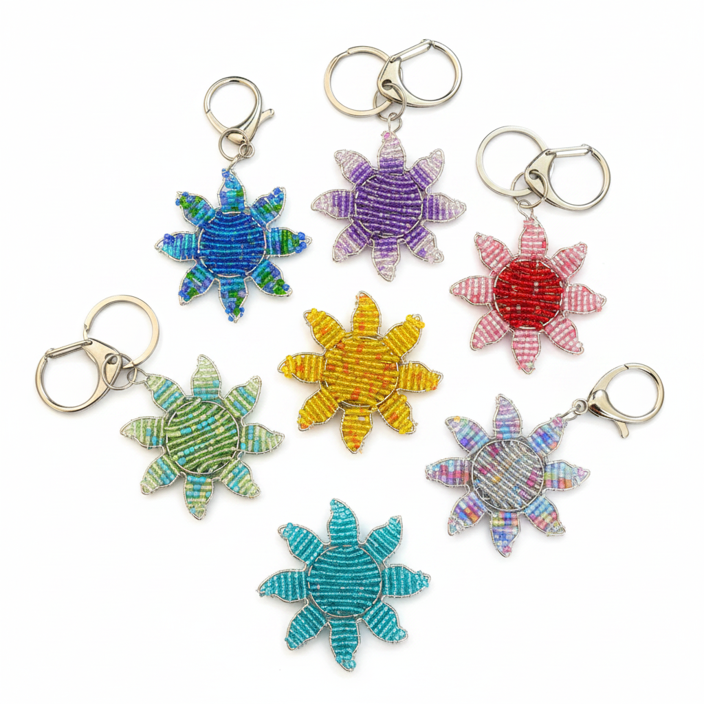Sun Keyring (Set of 6)